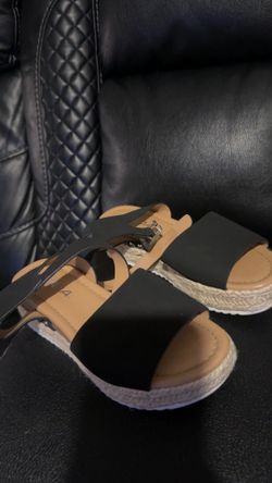 Black Sandals for Girls