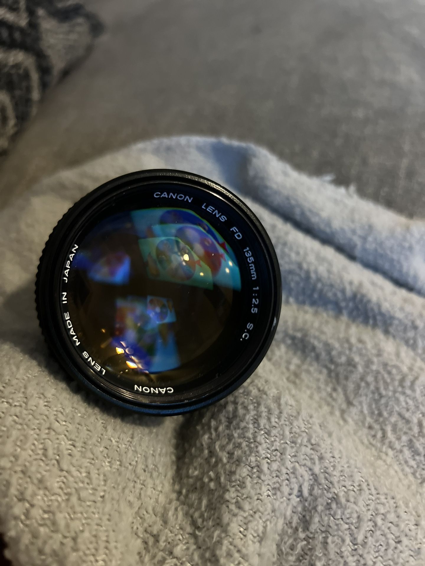 135mm FD 2.5 S.C. Canon Lens
