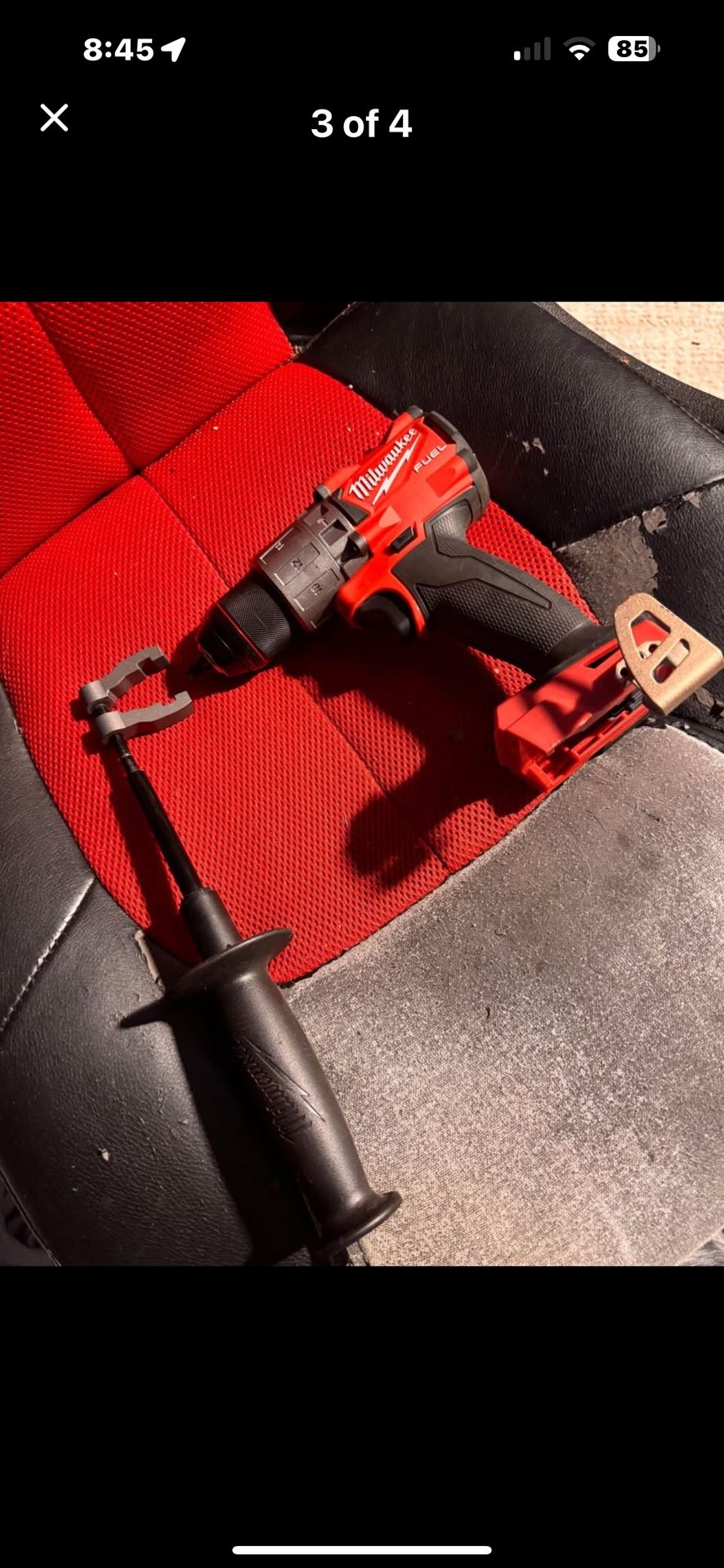 M18 FUEL 18V Lithium-lon Brushless Cordless Hammer Drill/Driver comes with a hard cover case