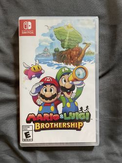 Mario and Luigi Brotherhood Nintendo Switch