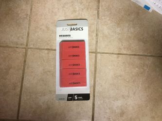 New Block Erases (8 erasers total) $1 Firm