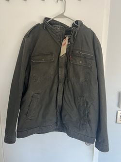 Levi’s olive green jacket