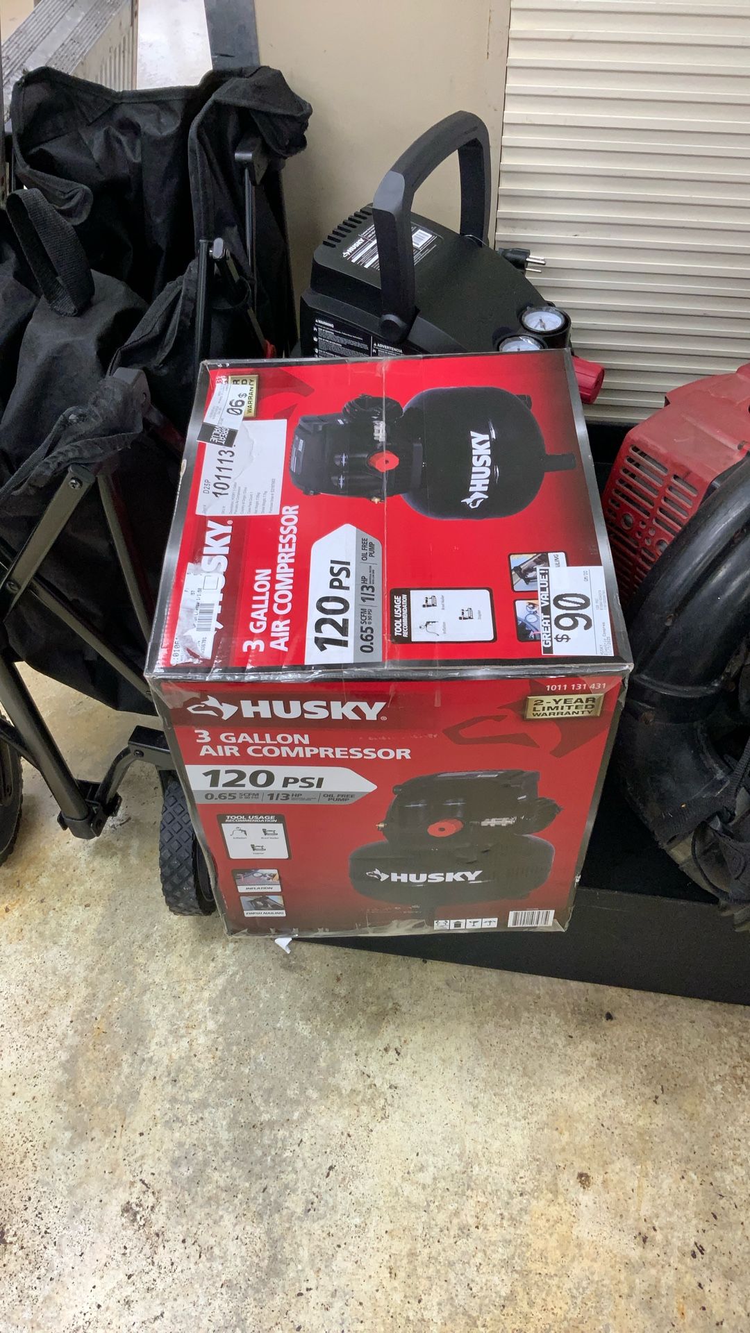 HUSKY AIR COMPRESSOR 