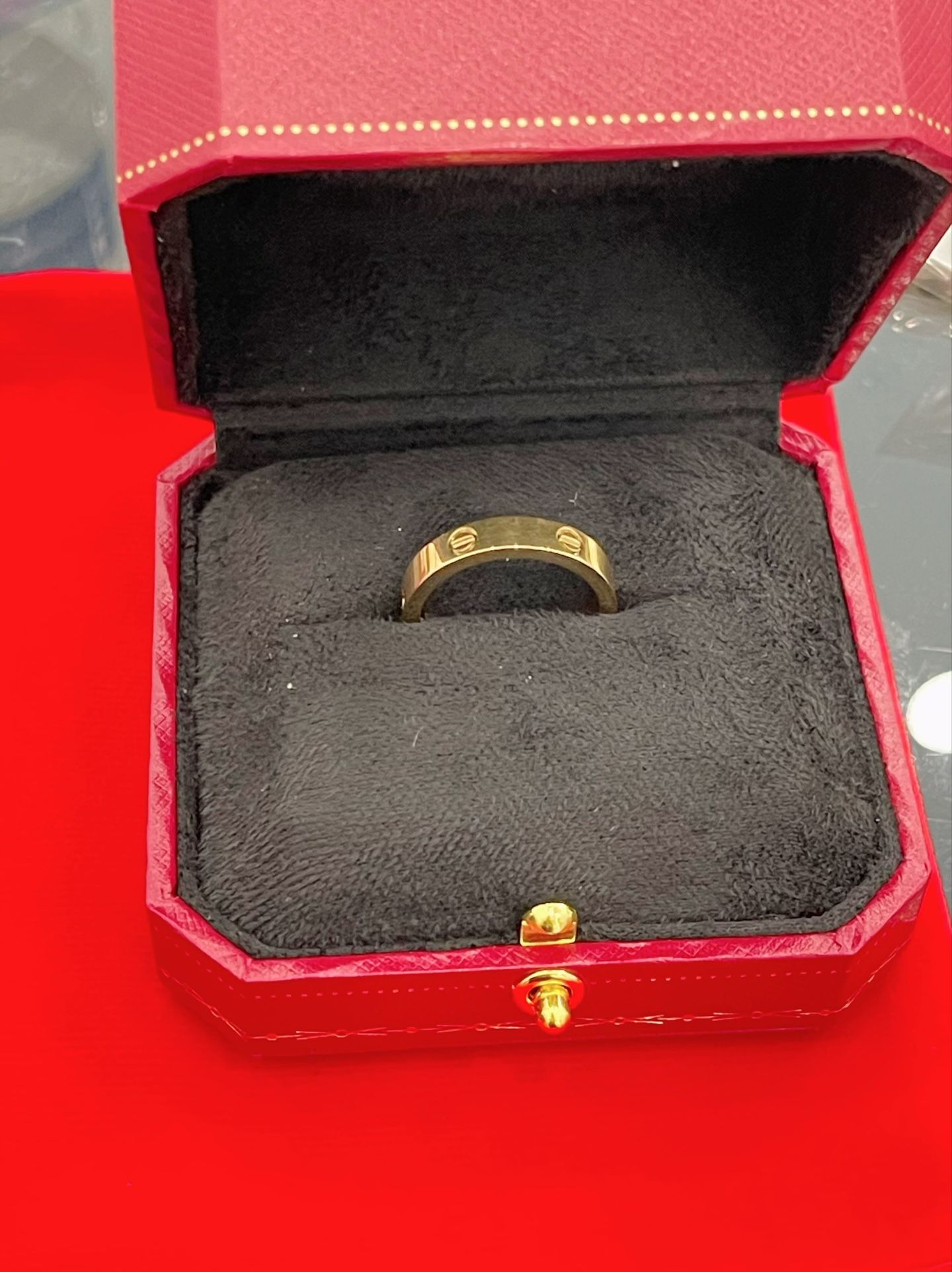 Stainless Steel Love Ring