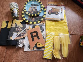13 Construction Birthday Party Supplies.