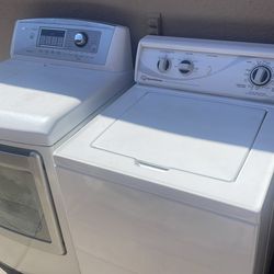 Washer and dryer