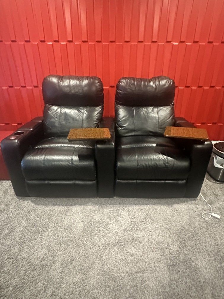 Twin Theater Electric Recliners