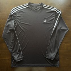 Late 2000s Adidas Soccer Longsleeve Embroidered Logo