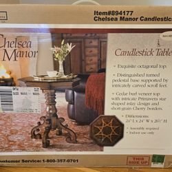 NEW candlestick Table