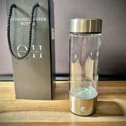 2025 Upgraded Optimal Health Hydrogen Water Bottle | Enhanced Hydration | Boosts Vitality & Performance | SPE PEM Technolog