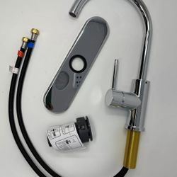 Llaves de cocina nuevas marca seasons Seasons Westwind Single Handle Kitchen Faucet #158073