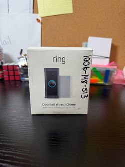 Ring Wired Doorbell with Chime (2nd Gen)