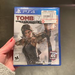 PS4 Tomb Raider Definitive Edition *Pre-Owned*