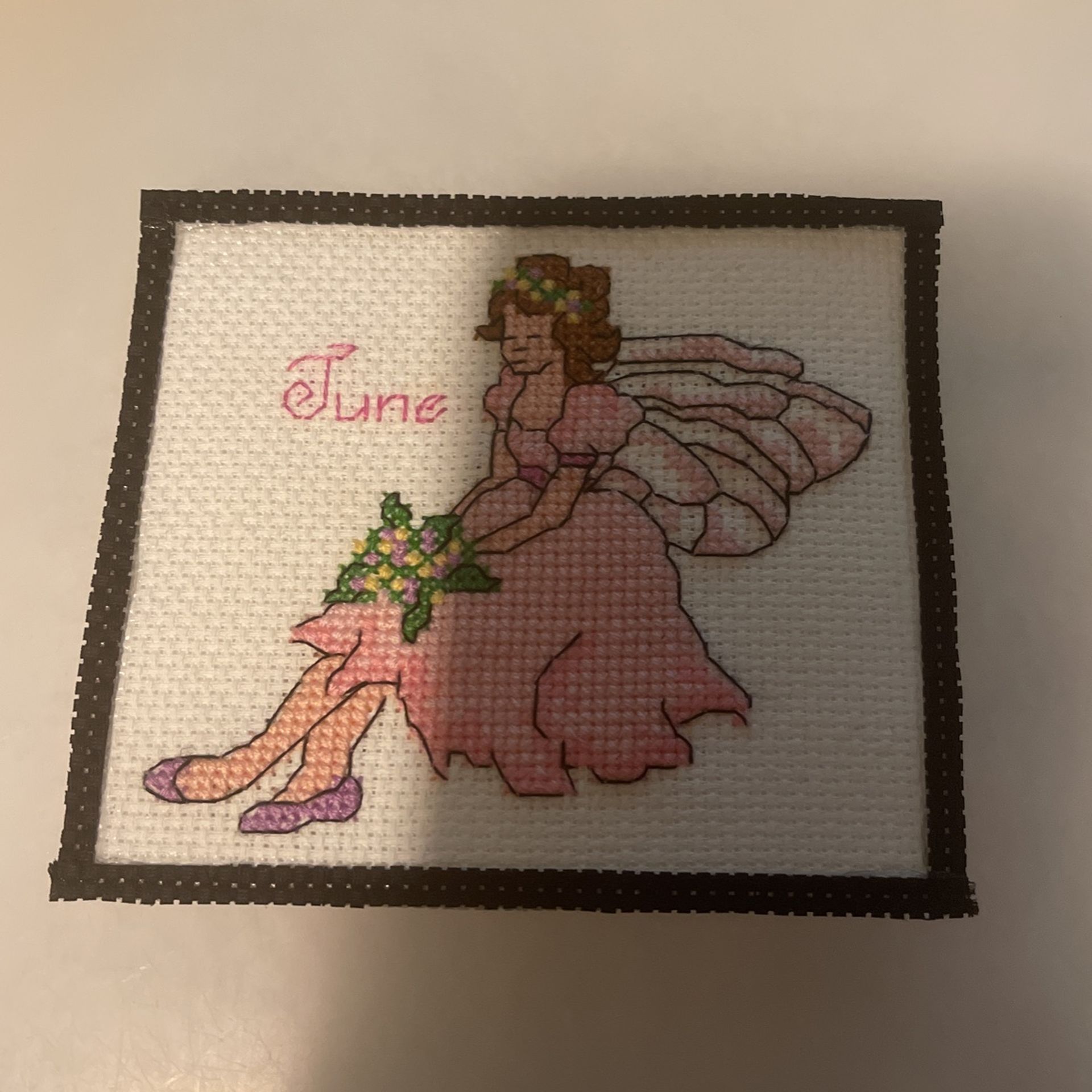 Cross Stitch (June) Magnet