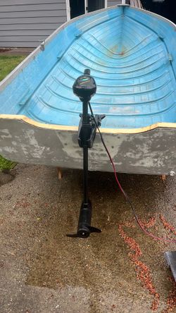 Electric boat motor Minn Kota 30#