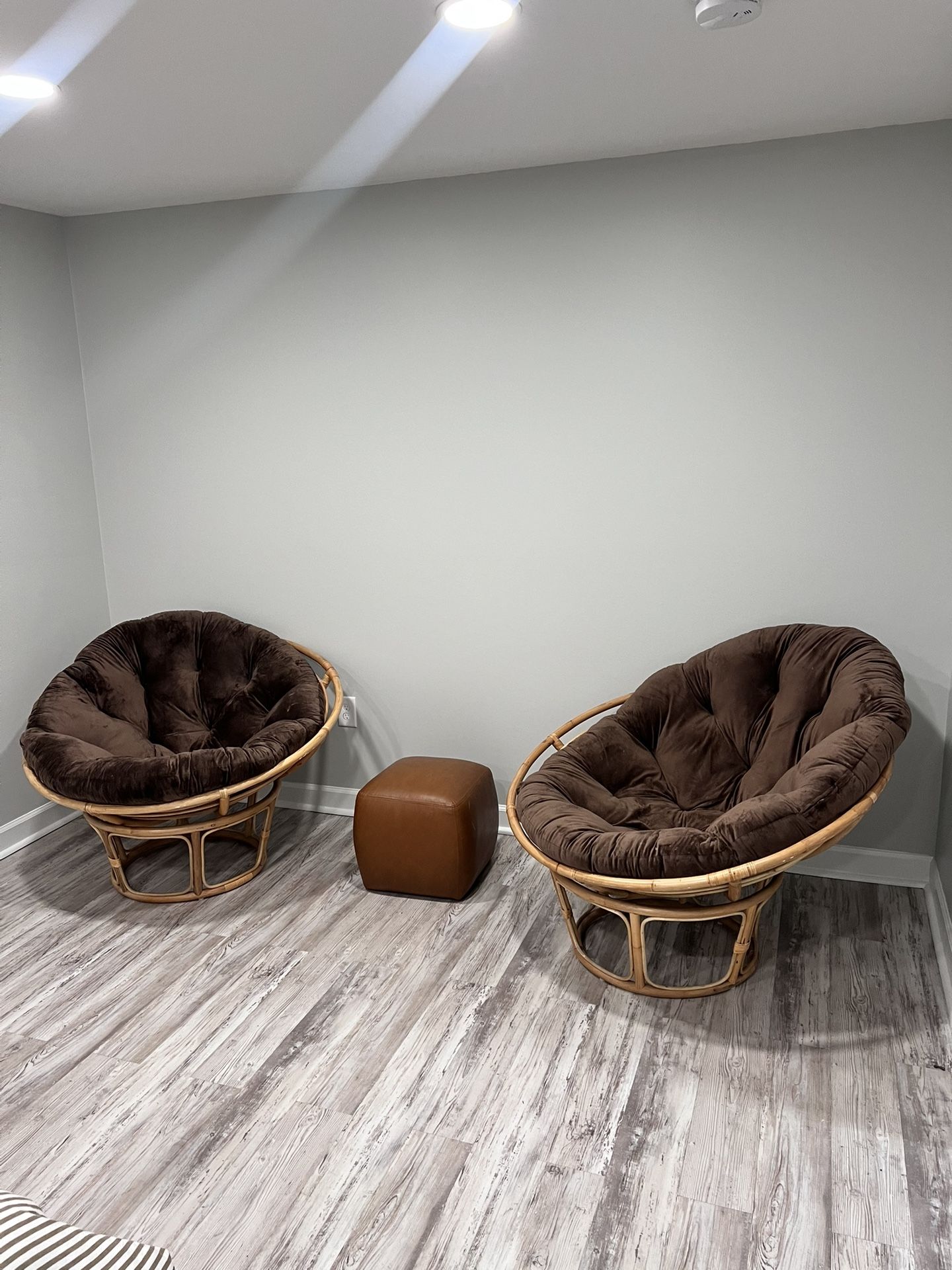 Pair Of Papasan Chairs