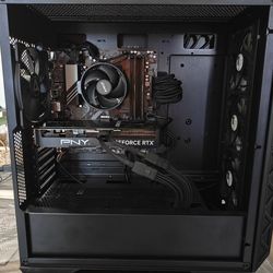 high end gaming pc ryzen 5 7600/rtx 4070 super 280 hz monitor included full specs in description