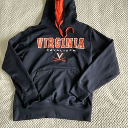 University of Virginia Cavaliers embroidered hoodie sweatshirt Medium Colosseum