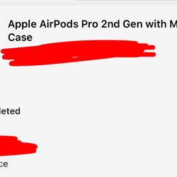 Apple AirPods Pro 2nd Gen MagSafe 