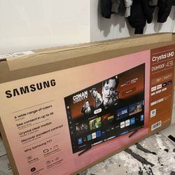 Samsung TV 43 Inch Brand New 