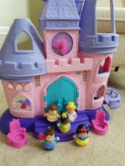Princess Playhouse with talking figures