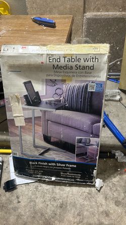 Mainstays End Table with Media Stand
