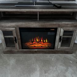 Electric Fireplace/TV Stand 