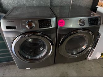 Samsung Washer And Gas Dryer Set