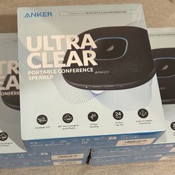 PowerConf Speakerphone, Zoom Certified Conference Speaker with 6 Mics, 360° Enhanced Voice Pickup, 24H Call Time, Bluetooth 5.3, USB C, 