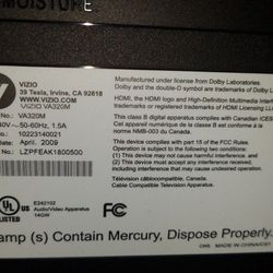 Vizio VA320M TV
