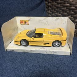 Yellow Ferrari