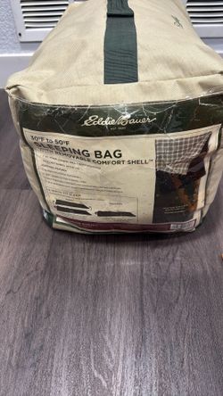 30F To 50F Sleeping Bag (EDDIE BAUER).
