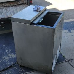 Stainless Steel Mini Refrigerator