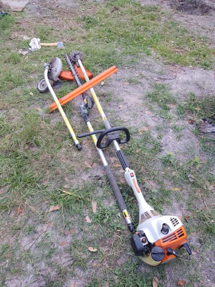 Stihl KM 55R combo yard equipment for Sale in Safety Harbor, FL OfferUp