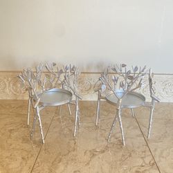 Christmas Decoration metal candle holders