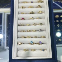 14K BABY RINGS 