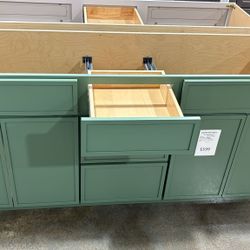 Bathroom Vanities 72" DOUBLE Wide - 3 Middle Drawers