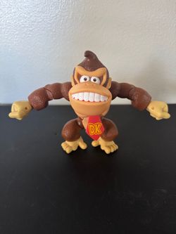 Super Mario 6-Inch Deluxe Donkey Kong Action Figure in good condition
