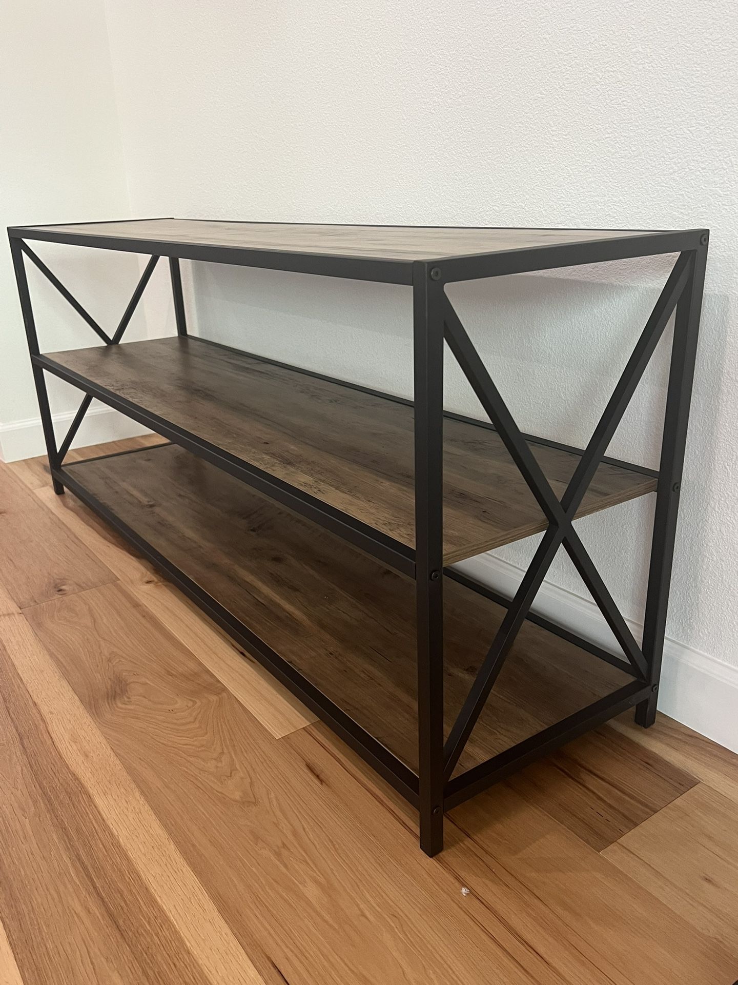 Modern Industrial Console Table / TV Stand