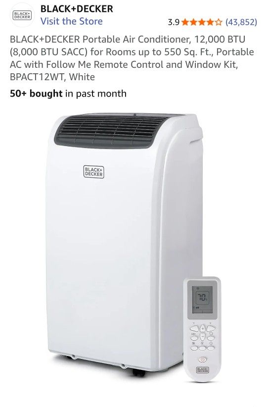 Black + Decker Portable AC