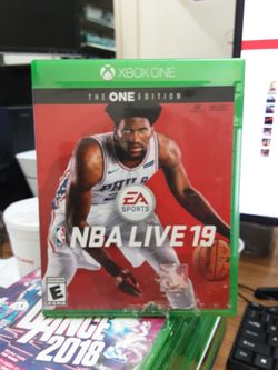 NBA Live 19 Basketball The One Edition Microsoft XBOX One Video Game