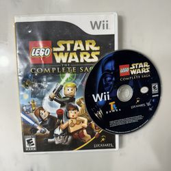 Lego Star Wars the Complete Saga Clean Disc Nintendo Wii GAME