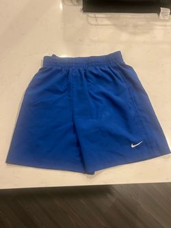 Boys Nike Dri-Fit Royal Blue Shorts Size Medium