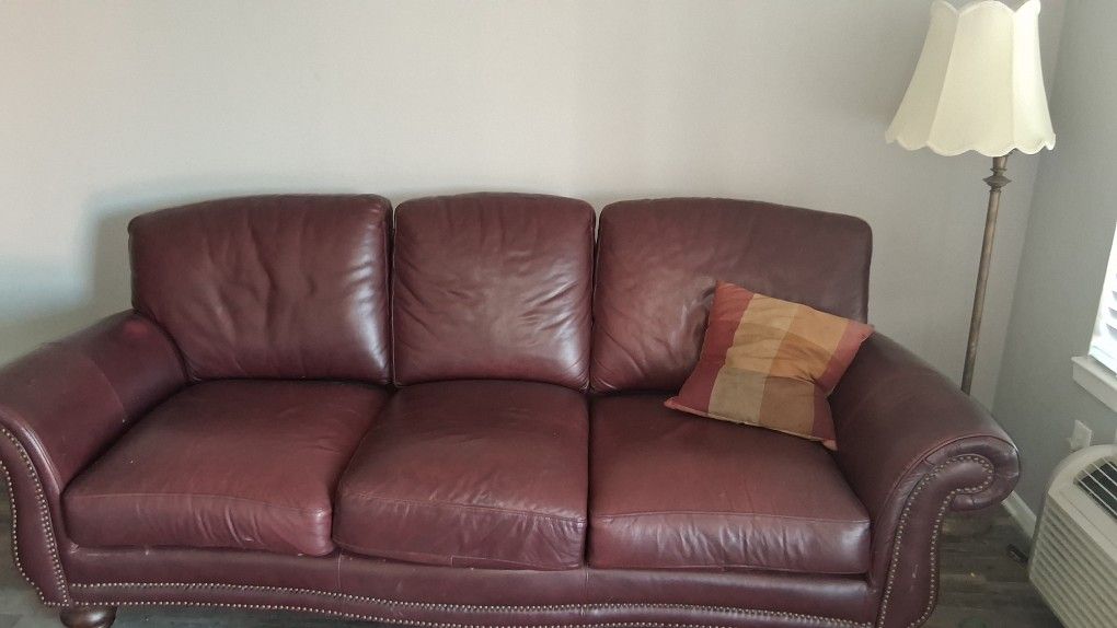 Couch, Lamp, And TV Wall Mount