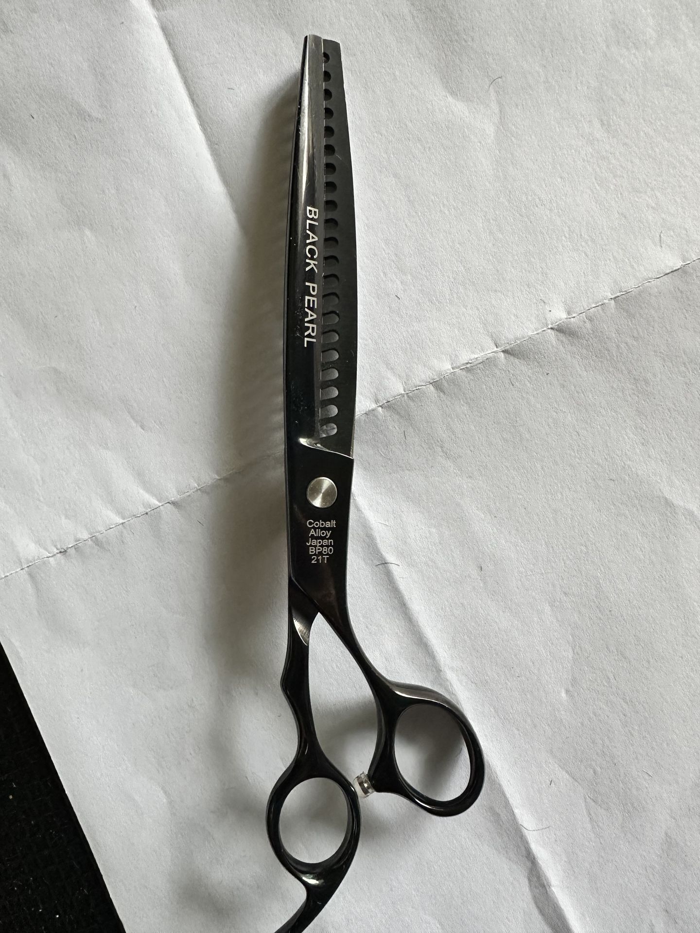 Black Pearl Grooming Shears
