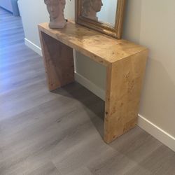 Wood Entry Table 
