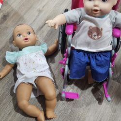 Dolls With Wheel Chair