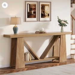 70.9-Inch Extra Long C-onsole  , fa-rmhou-se    c-onsol-e   t-able