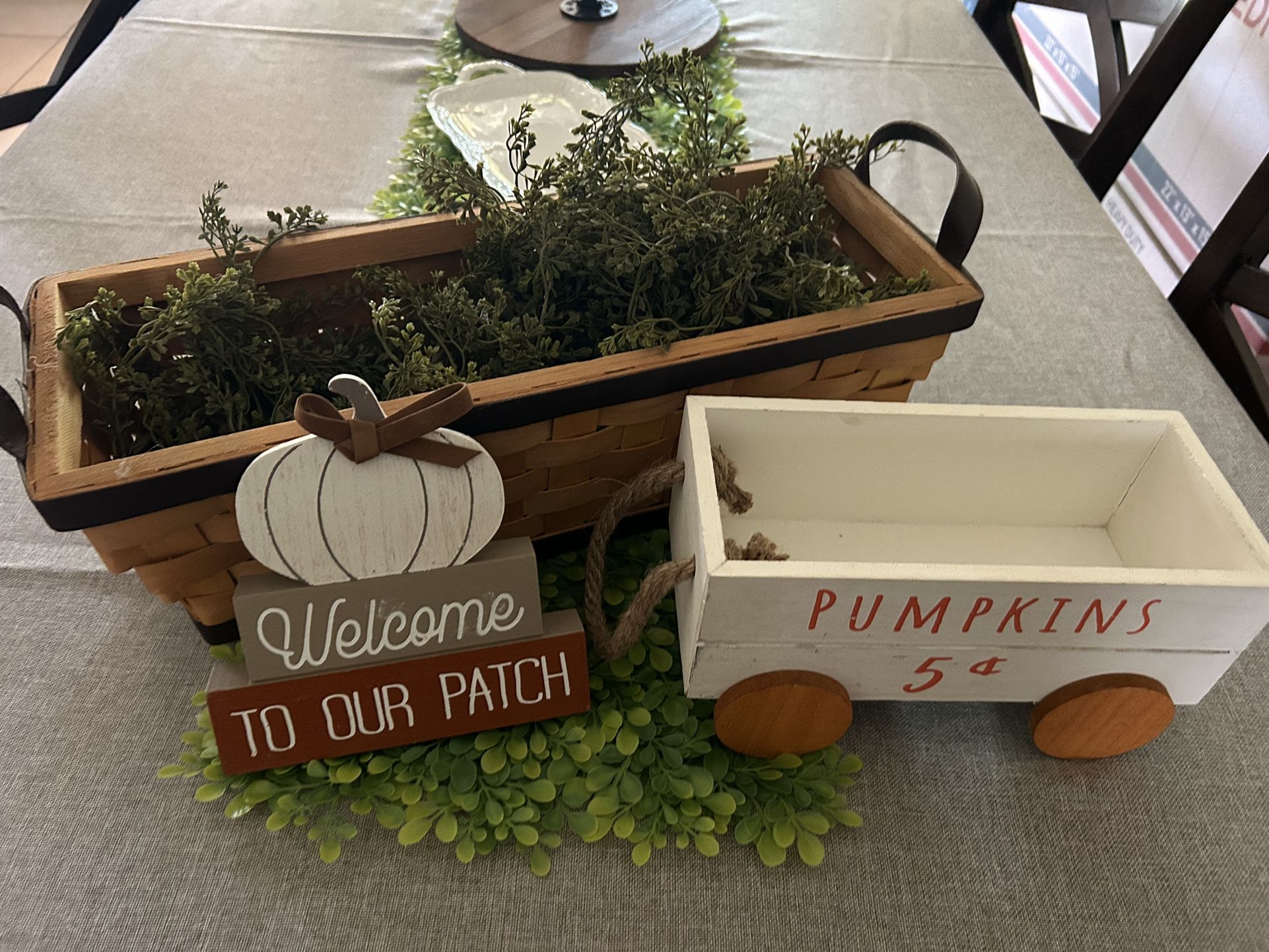 3 Pc Harvest Decor