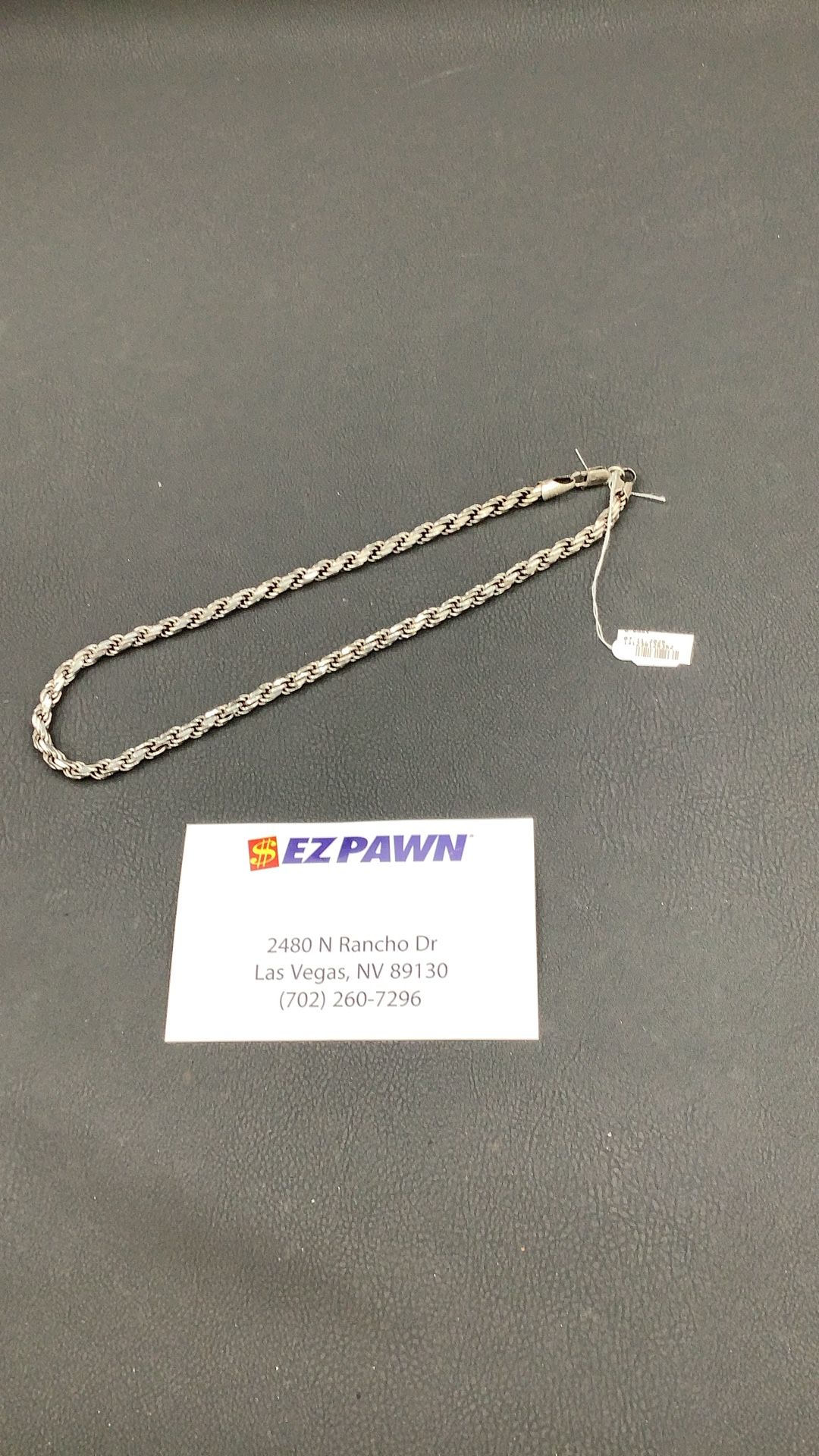 Silver Rope Chain